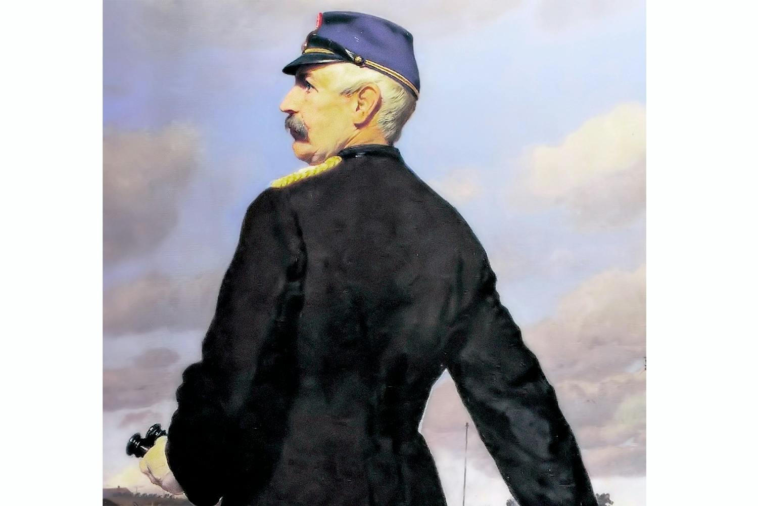 glode du plat dybbol 1864 General Glode du Plat under slaget vid Dybbøl i andra schleswigska kriget 1864.